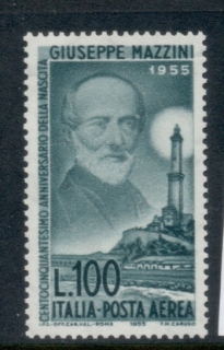 Italy-1955-Guiseppe-Mazzini-MUH