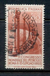 Italy-1955-Pertroleum-Congress-60l-FU