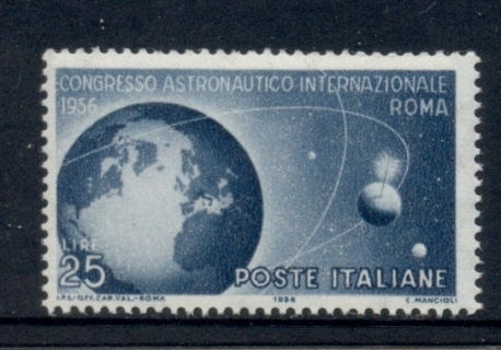 Italy-1956-Astronomical-Congress-MUH