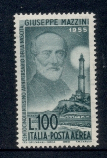 Italy-1956-Guiseppe-Mazzini-MUH