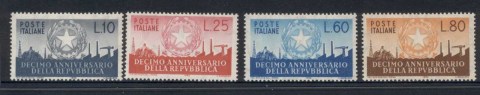 Italy-1956-Republic-10th-A-MUH