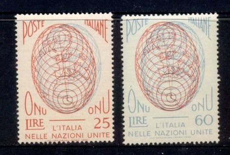 Italy-1956-UN-Admission-MUH