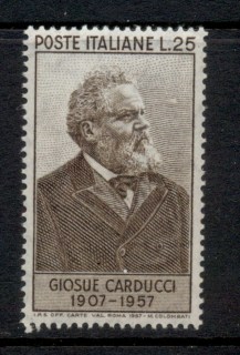 Italy-1957-Giosue-Garducci-MUH