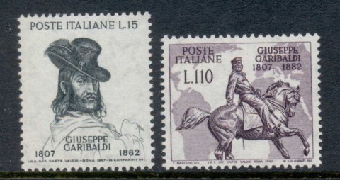 Italy-1957-Guiseppe-Garibaldi-MUH