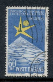 Italy-1958-Brussels-Expo-FU