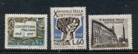 Italy-1958-Constitution-10th-Anniversary-MUH