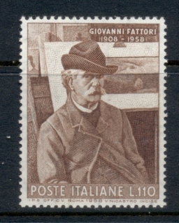 Italy-1958-Giovanni-Fattori-MUH