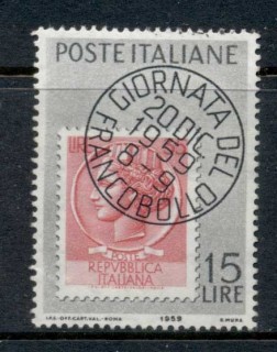 Italy-1959-Stamp-Day-MH