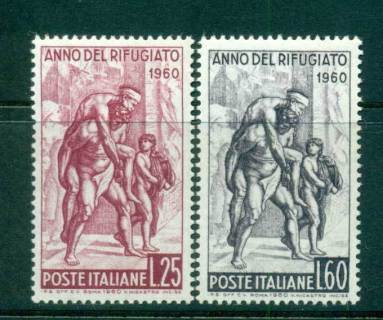 Italy-1960-World-Refugee-year-MUH-lot57161