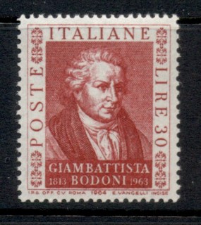 Italy-1964-Giambattista-Bodoni-MUH