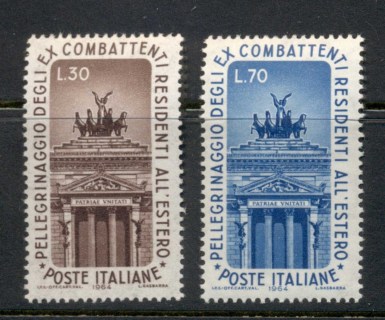 Italy-1964-Veterans-Pilgrimage-to-Rome-MUH