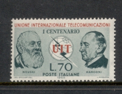 Italy-1965-ITU-Centenary-MUH