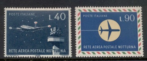 Italy-1965-Night-Air-Postal-Network-MUH