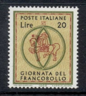 Italy-1966-Stamp-Day-MLH