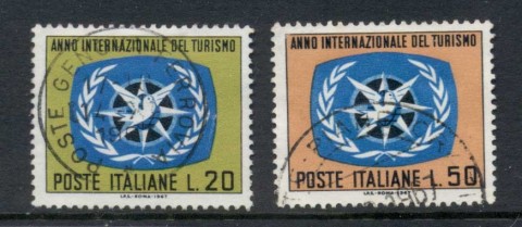 Italy-1967-International-Tourist-year-FU