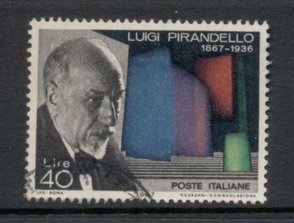 Italy-1967-Luigi-Pirandello-FU