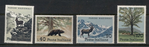 Italy-1967-National-Parks-Wildlife-MUH