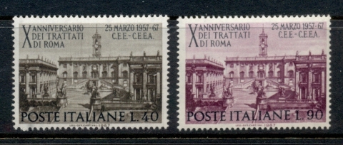 Italy-1967-Treaty-of-Rome-MUH