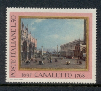 Italy-1968-Painting-by-Canaletto-MUH-2