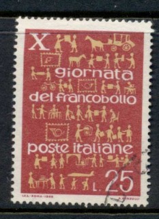 Italy-1968-Postal-Service-Development-FU