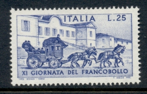 Italy-1969-Stamp-Day-MLH