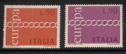 Italy-1971-Europa-MUH