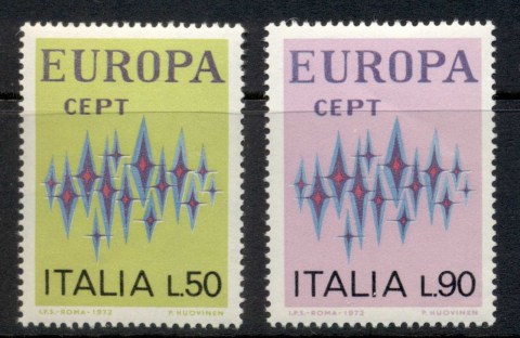 Italy-1972-Europa-MUH