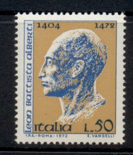 Italy-1972-Leon-Battists-Alberti-MUH