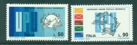 Italy-1974-UPU-Centenary-MUH-lot56437