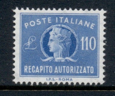 Italy-1977-Authorised-delivery-110l-MUH