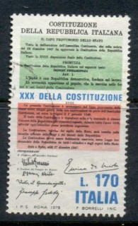 Italy-1978-Constitution-FU