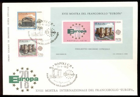 Italy-1978-Europa-MS-XLFDC