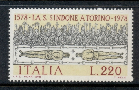 Italy-1978-Holy-Shroud-of-Turin-MUH