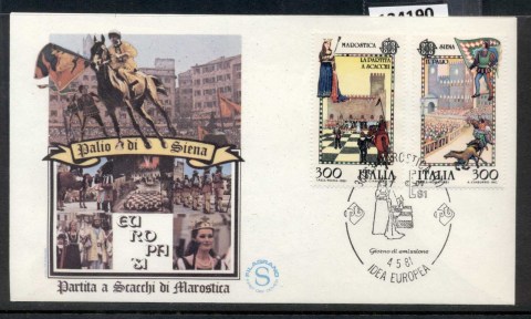 Italy-1981-Europa-Folklore-FDC