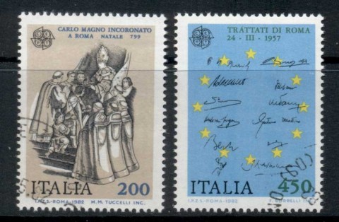 Italy-1982-Europa-CTO