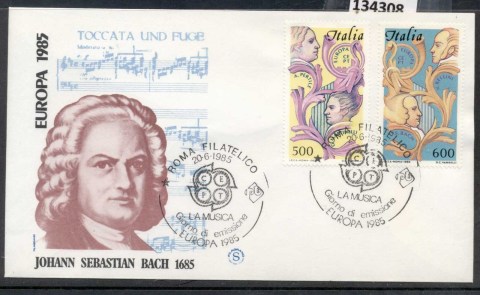 Italy-1985-Europa-Music-Year-FDC