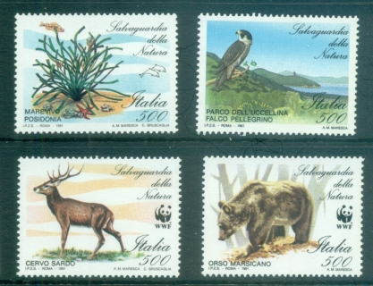 Italy-1991-WWF-Nature-Protection-MUH