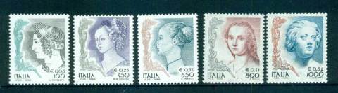 Italy-1998-Women-in-Art-MUH-lot57171