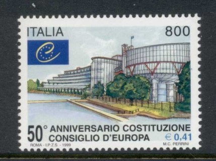 Italy-1999-Council-of-Europe-MUH