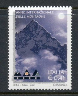 Italy-2001-International-year-of-Mountains-MUH