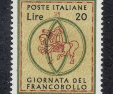 Italy-1966-Stamp-Day-MLH