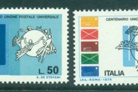 Italy-1974-UPU-Centenary-MUH-lot56437