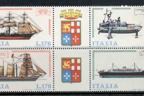 Italy-1977-Ships-MUH