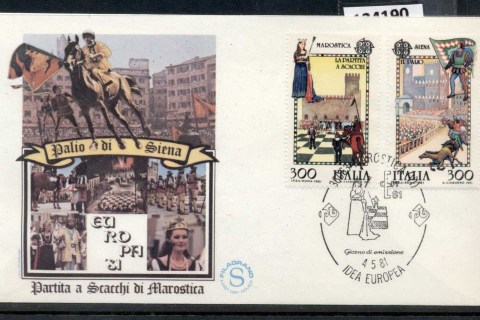 Italy-1981-Europa-Folklore-FDC