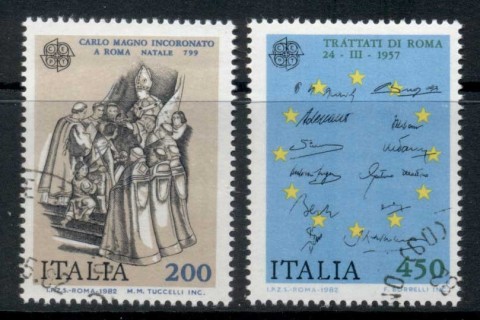 Italy-1982-Europa-CTO