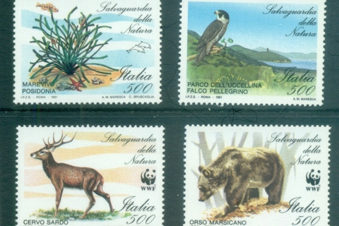 Italy-1991-WWF-Nature-Protection-MUH
