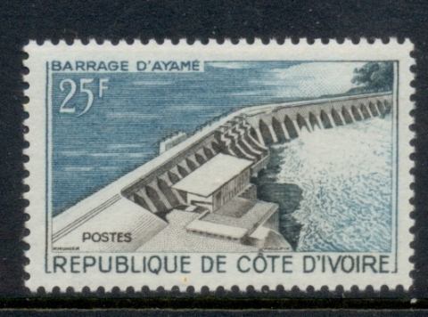 Ivory Coast 1961 Ayame Dam