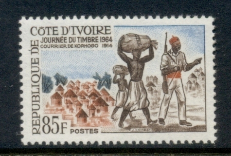 Ivory Coast 1964 Stamp Day