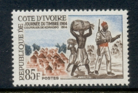 Ivory Coast 1964 Stamp Day