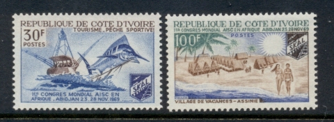 Ivory Coast 1969 Tourist Assoc.